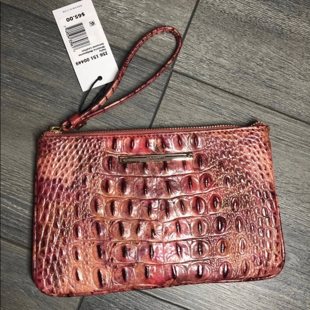 Brahmin Sally Wisteria Wristlet